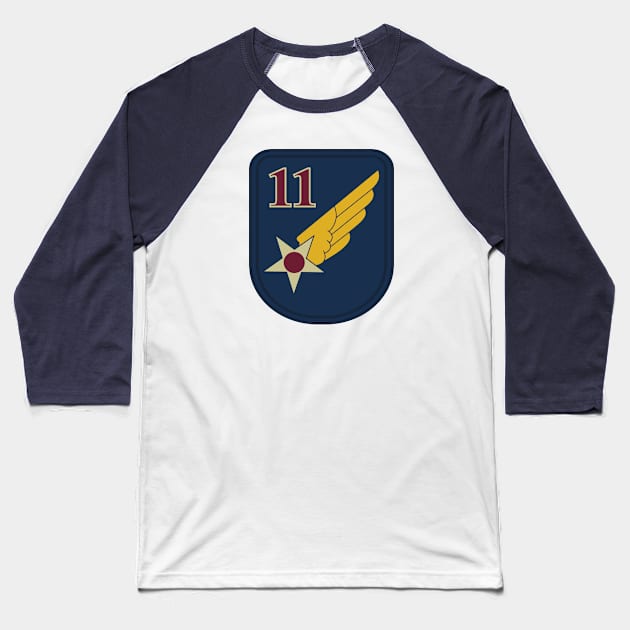 11th Air Force Baseball T-Shirt by TCP